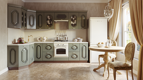 кухни эконом класса московском